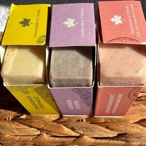 Crate 61 set of 3 handmade soaps